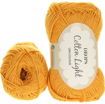 Příze Drops Cotton Light 28 okrová