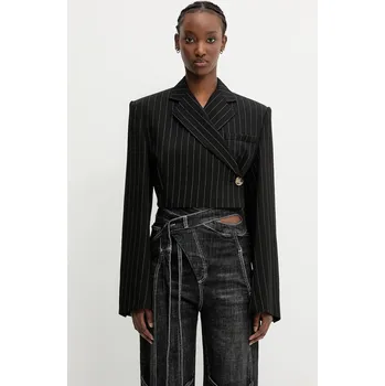 Dámské sako Sako Sportmax Utopia černá barva, 2512041091600, 40, 99X