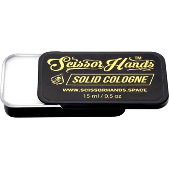 Sprchový gel Tuhá kolínská SCISSOR HANDS Solid cologne Black 15 ml