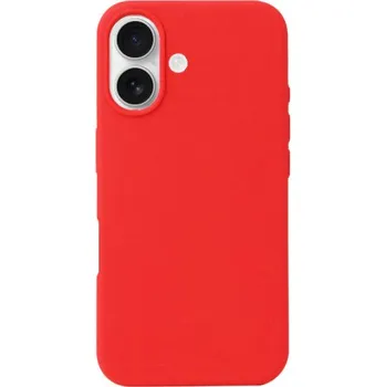 Pouzdro na mobilní telefon Silikonový kryt pro iPhone 16 - červený