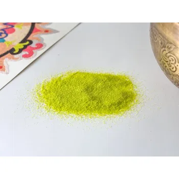 Radost v písku Barevný písek - LIMETKOVÁ Varianta: 40g