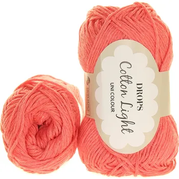 Příze Drops Cotton Light 49 korálová