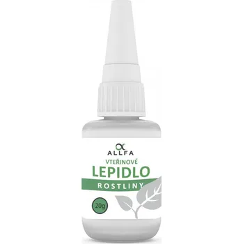 Akvarijní chemie ALLFA Vteřinové lepidlo na rostliny a mechy