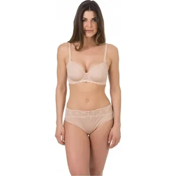 Podprsenka Podprsenka nevyztužená s kosticí 20621 -Selmark tmavě zelená 75C