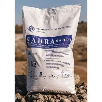 Sádra Sádra bílá – 5 kg - 102044