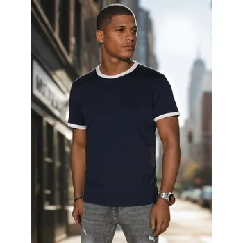 Pánské tričko basic navy blue