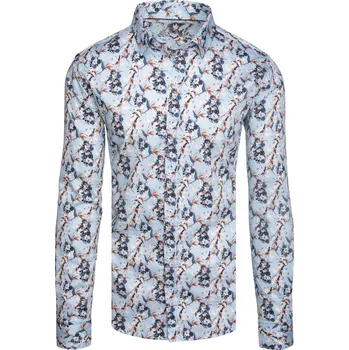 Pánská košile Pánská košile DX2635 Barva: Světle Modrá, Velikost: XL