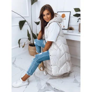 Dámská vesta DStreet Laris TY2830 bílá