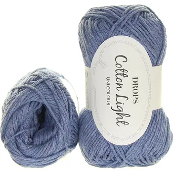 Příze Drops Cotton Light 34 jeans