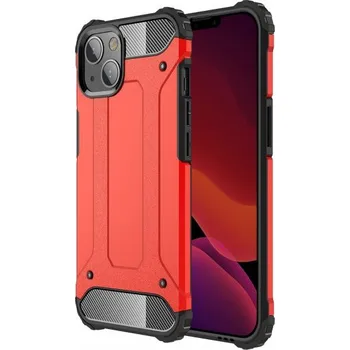Pouzdro na mobilní telefon Super odolný "Armor" kryt pro iPhone 13 - červený