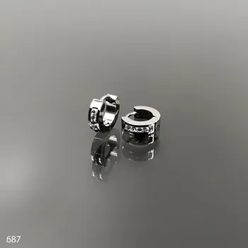 Náušnice Dětské ocelové náušnice č. 687