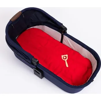 Tulimese Podložka do korbičky mušelínová červená