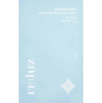 Pleťová maska RELUZ - REEZ MOMENT HYALURONIC ACID MASK - Hydratační hydrogelová pleťová maska 30 g