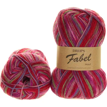 Příze Drops Fabel print 911