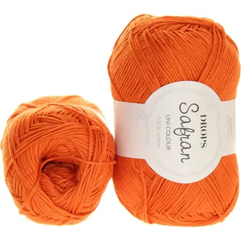 Příze Drops Safran 28 rezavě oranžová