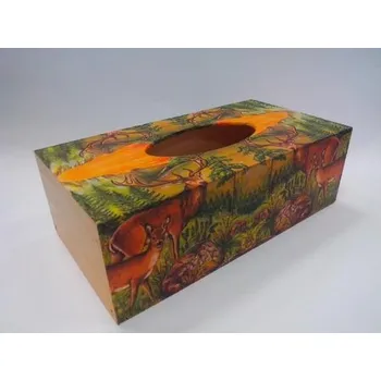 Krabice na papírové kapesníky - Jeleni