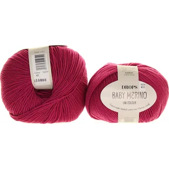 Příze Drops Baby Merino 41 švestková