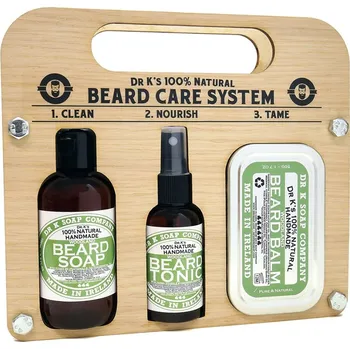 Péče o vousy Sada pro péči o vousy DR K SOAP COMPANY Beard care system Woodland