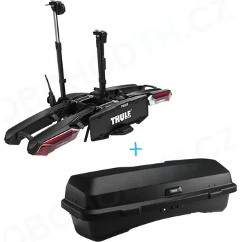 Nosič kol Thule Epos 2 978 + box Thule Santu