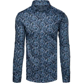 Pánská košile Pánská košile casual DX2672 Barva: Nebeská, Velikost: 3XL
