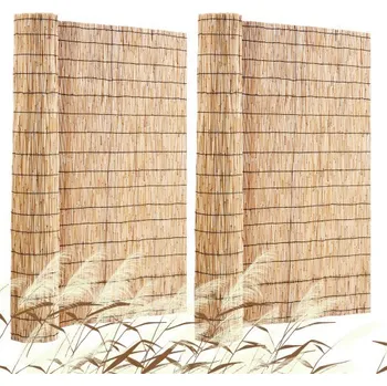Plot VEVOR Reed Fence LLWL16440N2 Burlywood 500 x 120 cm 2 ks