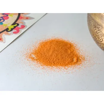 Radost v písku Barevný písek - ORANŽOVÁ Varianta: 150g