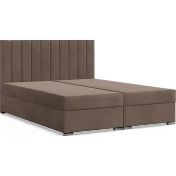 Postel Kontinentální postel s úložným prostorem AGEN 180x200 výběr z barev TRINITY 6 hnědá