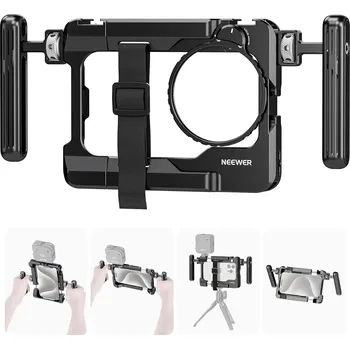 Neewer Univerzální klec RIG pro telefony včetně adaptéru pro 67mm filtry