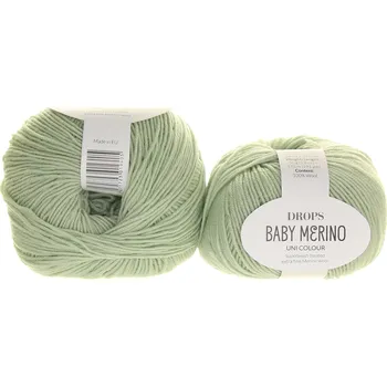 Příze Drops Baby Merino 58 pistáciová