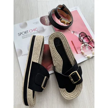 Dámské pantofle Mishel Nazouváky summer černá Velikost: 36