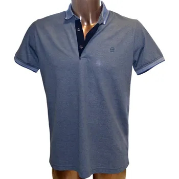 Pánská košile Pánská polo košile - modré barvy II - XXL