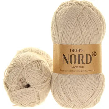 Volný čas Drops Nord uni 29 lněná