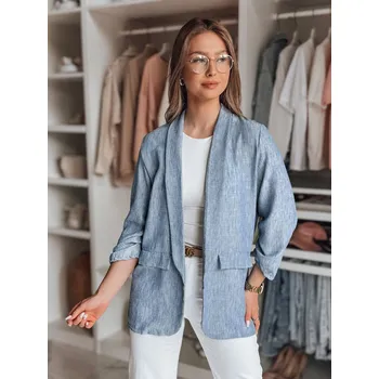 Dámské sako Dámské sako oversize SOFT LOVE PY0130 Barva: Tmavě Modrá, Velikost: ONE SIZE