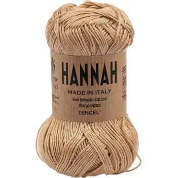 Příze Borgo de Pazzi Hannah 43 Zlatavá 50g (Eukalyptová příze Hannah 50g Zlatavá )