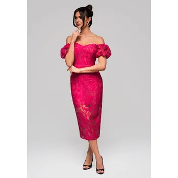 Dámské šaty Edoti Evening dress LA-OM Edoti červená 3334983