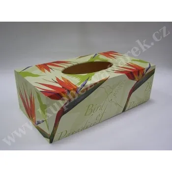 Krabice na papírové kapesníky - Kolibřík