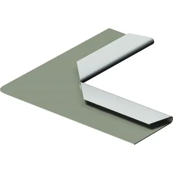 Stavební profil Kryt rohový vnitřní na stěnový profil L 24 – bílý - 516963