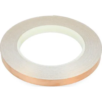 Lepicí páska EMI měděná páska s lepidlem pro uzemnění vybíjení nábojů 10 x 30 mm