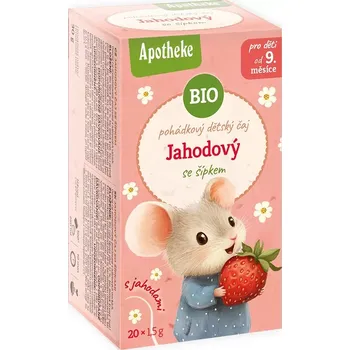 Čaj POHÁDKOVÝ ČAJ Jahodový se šípkem20x2g (Apotheke)