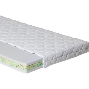 Matrace Matrace Polly se standardním potahem PUR pěna 70 x 190 x 11 cm bílá