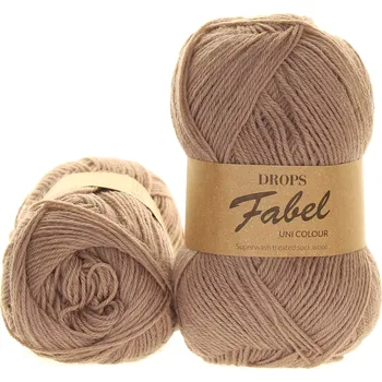 Volný čas Drops Fabel uni colour 101 mocca