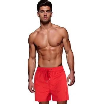 Pánská móda Dstreet Pánské plavecké šortky koupací kraťasy SX2456 Barva: Červená, Velikost: 2XL