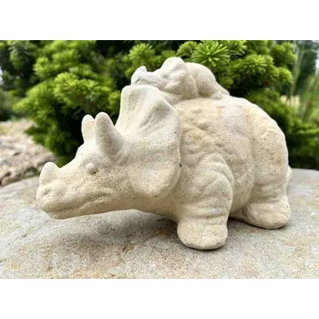 Zahradní dekorace ZahradniDekorace sochy zvířat - dinosaurus, výška 10 cm 3 kg