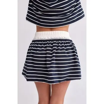 Dámská sukně MANDRAGORA Mini sukně Goia Tmavomodrá A-Line Fit M_L