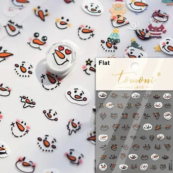 Sada roztomilých samolepek na nehty | nail art, dekorace - TO4686