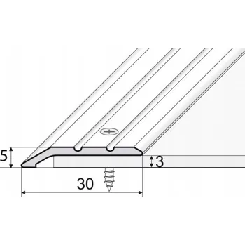 soklová lišta Ukončovací lišta - A01 eloxované zlato 120 cm