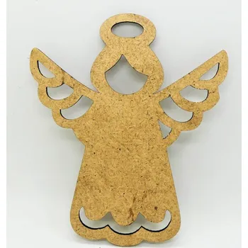 Vánoce Daily ART Výřez z HDF andílek 11 x 9,5 cm na zavěšení