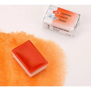 Výtvarná barva White Nights Akvarelová barva 2,5 ml Titian Red 226