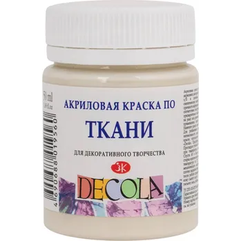 Speciální výtvarná barva Barva na textil Slonovinová Decola 50 ml