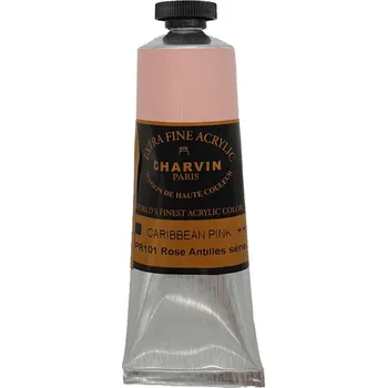 Vodová barva Charvin Akrylová barva Extra Fine 60 ml Caribean Pink 292